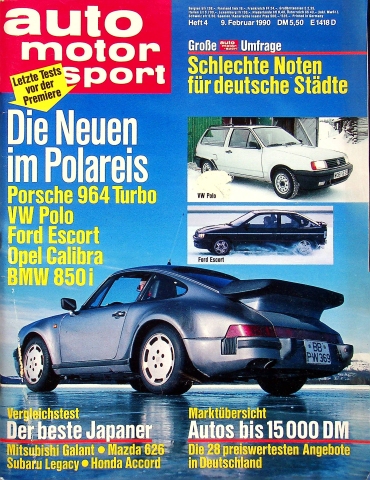 Deckblatt Auto Motor und Sport (04/1990)